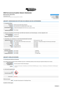 8464 Korrosionsschutzfett, Statisch Ableitenden