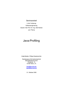 Java-Profiling