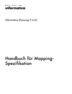 Handbuch für Mapping-Spezifikation