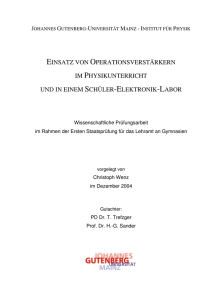 PDF, 7122kB - Institut für Physik - Johannes Gutenberg