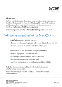 Werkstudent (m/w) für Mac OS X