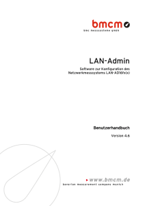 LAN-Admin - von BMC Messsysteme GmbH