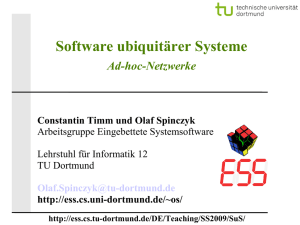 SuS-04.1: Mobile Ad-hoc Networks