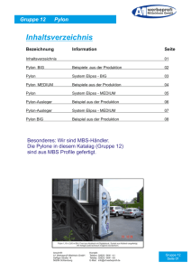 Inhaltsverzeichnis - A1-Werbeprofi Mittelrhein GmbH