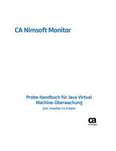 Probe-Handbuch für Java Virtual Machine