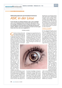 ASIC in der Linse