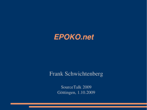 EPOKO.net - Source Talk Tage