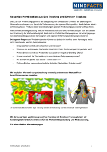 Neuartige Kombination aus Eye Tracking und Emotion