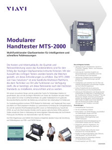 Modularer Handtester MTS-2000