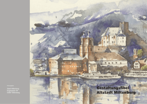 Gestaltungsfibel Altstadt Miltenberg