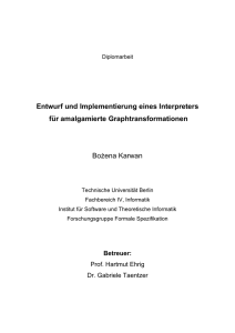 Entwurf und Implementierung eines Interpreters für