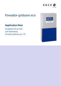 Powador-gridsave eco