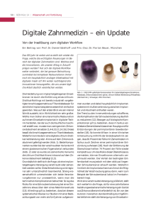 Digitale Zahnmedizin – ein Update