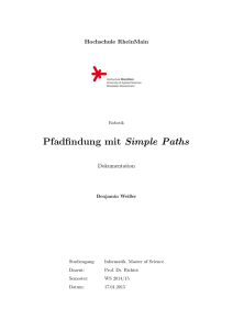 Title der Thesis - Benjamin Weißer