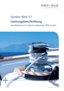 Symbio Web 5.1 Leistungsbeschreibung