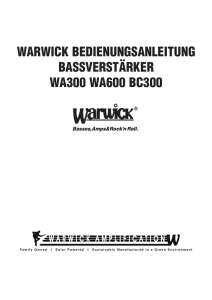 Manual DE - Warwick Basses
