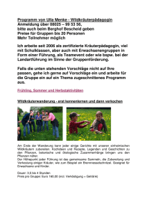2014_1_Naturerlebnisprogramm von Ulla Menke für den Berghof