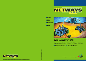 AVM NetWAYS/ISDN