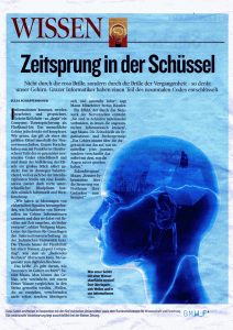 Kleine Zeitung, 17.1.2010 - Institut für Grundlagen der