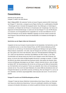 Pressemitteilung - KWS Verkehrsmittelwerbung GmbH