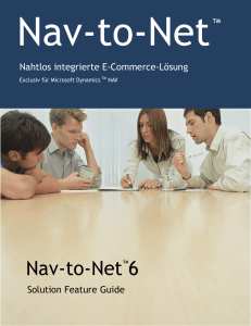 Nav-to-Net 6 - HSG Hanse Solution