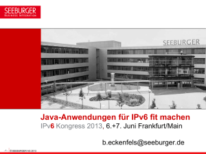 Java-Anwendungen für IPv6 fit machen