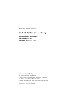 PDF 2,4 MB - Gedenkstätten in Hamburg