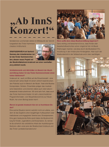 Ab InnS Konzert! - Tiroler Kammerorchester InnStrumenti