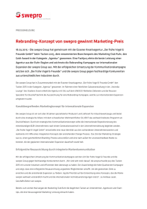 swepro gewinnt Marketing-Preis sweproPressemitteilung2015-03-20