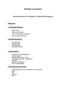 1. Grundlagen Netzwerk