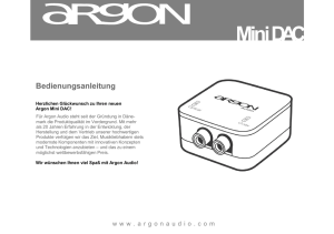 M ini DAC - Argon Audio