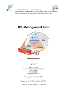 ICT-Management Tools