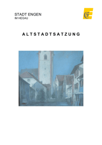 altstadtsatzung