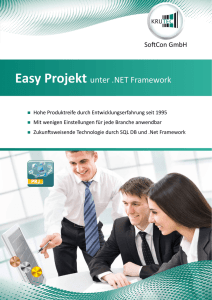 Easy Projekt unter .NET Framework