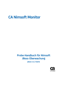 Probe-Handbuch für Nimsoft JBoss