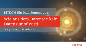 Präsentation - Bitkom Big Data Summit