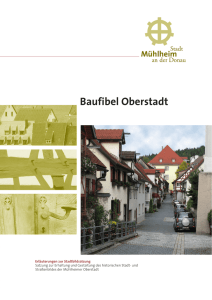 Baufibel - Mühlheim/Donau