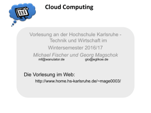 Cloud Computing - home.hs-karlsruhe.de