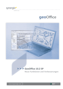 Release Notes 10.2 SP - GeoOffice