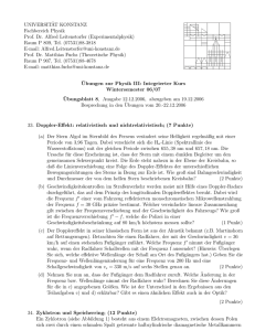 Blatt 8 - Theoretical Physics at University of Konstanz/Theoretische
