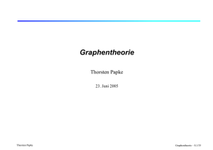 Graphentheorie