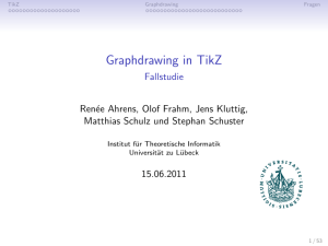 Graphdrawing in TikZ - Universität zu Lübeck