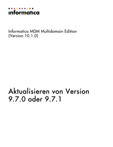 Aktualisieren von Version 9.7.0 oder 9.7.1
