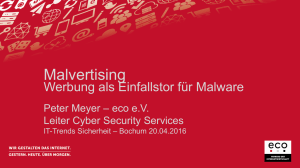 Malvertising - Werbung als Einfallstor für Malware - IT