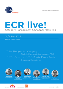 ECR live! Programm 2017