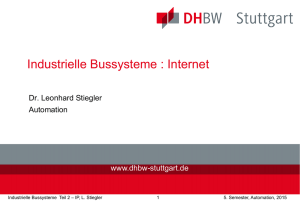 Internet - DHBW Stuttgart