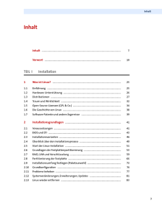 Linux - Das umfassende Handbuch