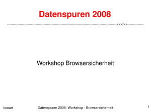 Datenspuren 2008
