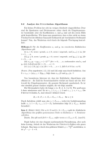 8.2 Analyse des Euklidischen Algorithmus - staff.uni