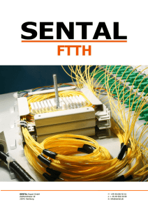 FTTH-Katalog - SENTAL Export GmbH